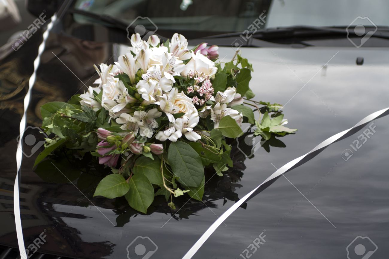 Lot 2 Fleurs Artificielles Mariage SunaOmni - 28x55 Cm, Style Vintage, Avec Ventouses, Pour Voiture, Maison, Fête